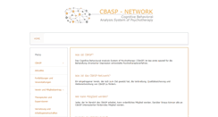 Desktop Screenshot of cbasp-network.de