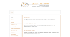Desktop Screenshot of cbasp-network.org